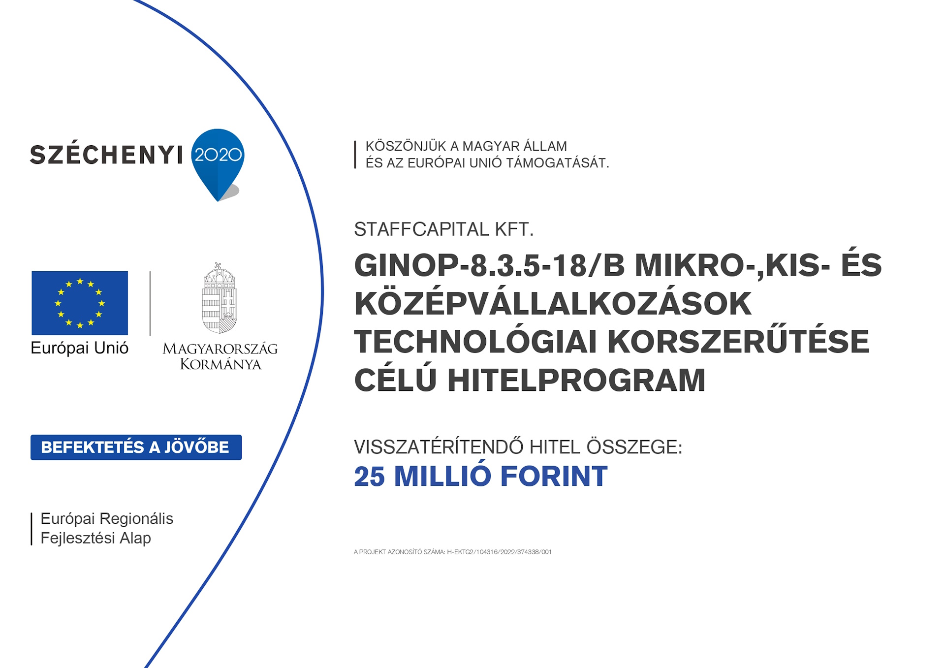 MIKRO-,KIS- ÉS KÖZÉPVÁLLALKOZÁSOK TECHNOLÓGIAI KORSZERŰTÉSE CÉLÚ HITELPROGRAM